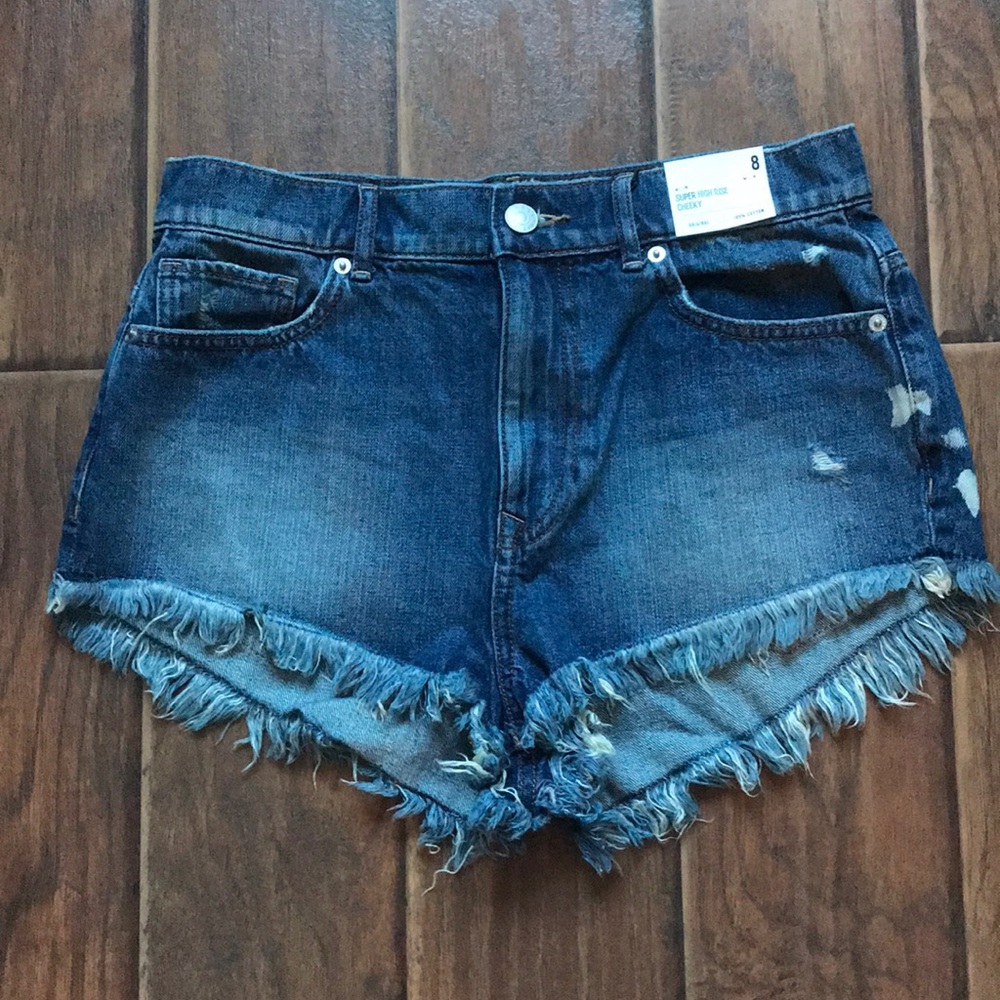 high waisted shorts